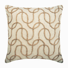 Jute Shoot Pillow Cover