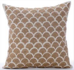 Jute Trellis Pillow Cover