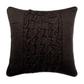 Knotty Black Pillow Cover