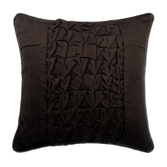 Knotty Black Pillow Cover
