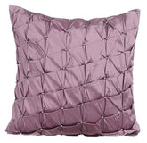 Lavender Texture Pillow Cover