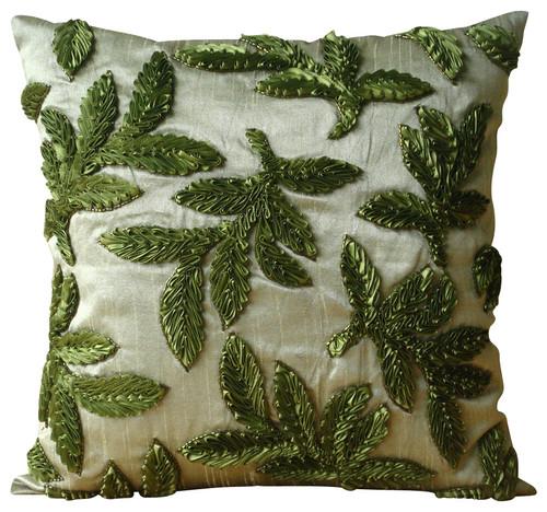 Leafy Days Pillow Cover