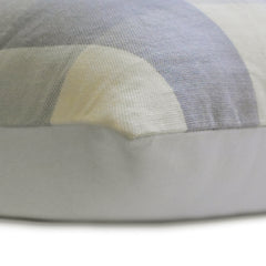 Lilac Plaid - Lavender Cotton Decorative Euro Sham