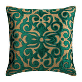 Loyal To Peacock Green Pillow Cover