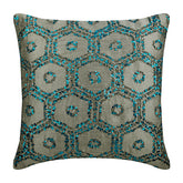 Magical Techno Sequins Throw Pillow Cover