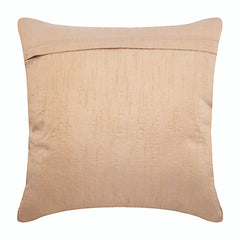 Melodrama Beige Silk Decorative Euro Sham