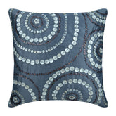Midnight Moon Mother Of Pearls Throw Pillow Cover