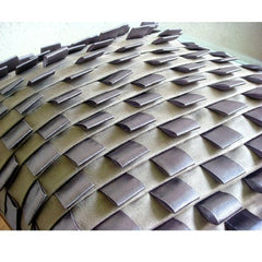 Musical Harmony - Gray Faux Suede Throw Pillow Cover