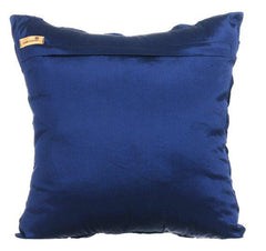 Night Texture - Navy Blue Taffeta Decorative Euro Sham