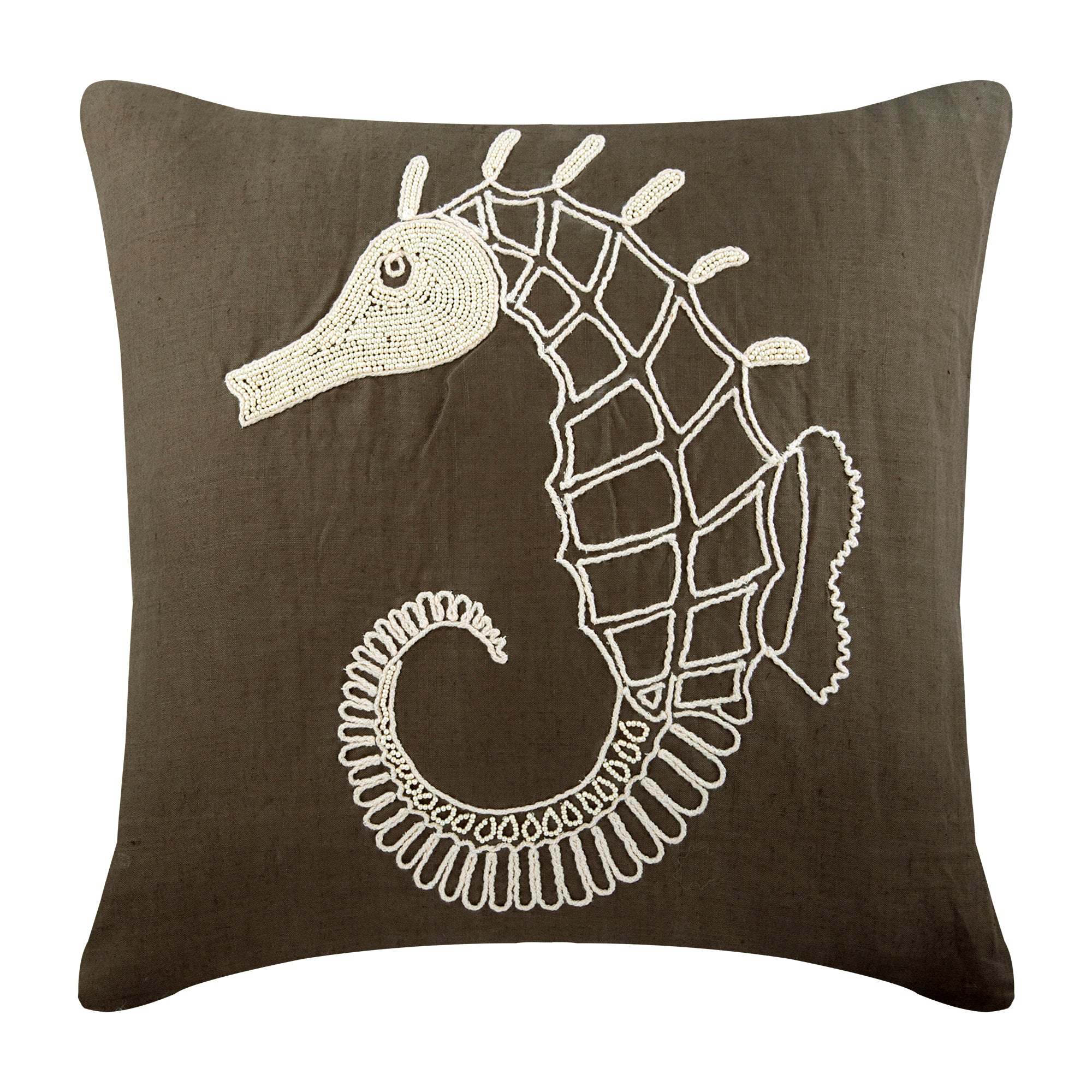 Noble Sea Horse Pillow Cover
