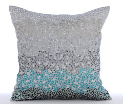 Northern Lights Ombre Throw Pillow Cover