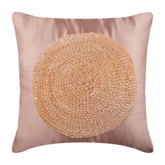 Crowning Glory - Gold Art Silk Decorative Euro Sham