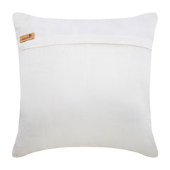 Pearl World - Ivory Art Silk Throw Pillow Cover