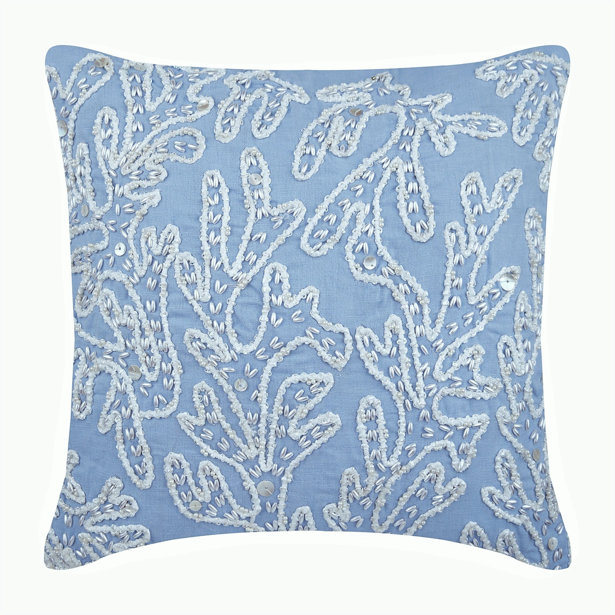 Pearly Sea Tangle Pillow Cover