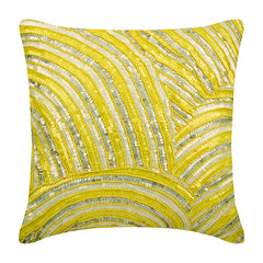Pearly Yellow Pillow Cover
