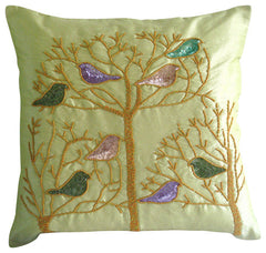Pigeon Love Pillow Cover