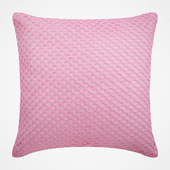 Pink Beehive Pillow Cover