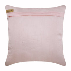 Pink Paradise - Pink Art Silk Decorative Euro Sham