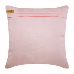 Pink Paradise - Pink Art Silk Throw Pillow Cover