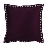 Plum Crystal Palace Euro Sham