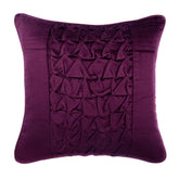 Plum Knots Pillow Cover