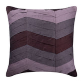 Plum Waves Pillow Cover