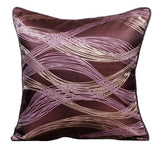 Purple Current Pillow Cover
