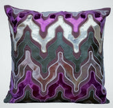 Purple Lava Pillow Cover