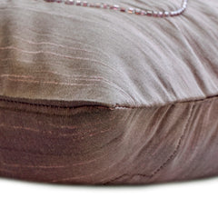 Purple Glitter Wings - Art Silk Purple Decorative Lumbar Pillow Cover