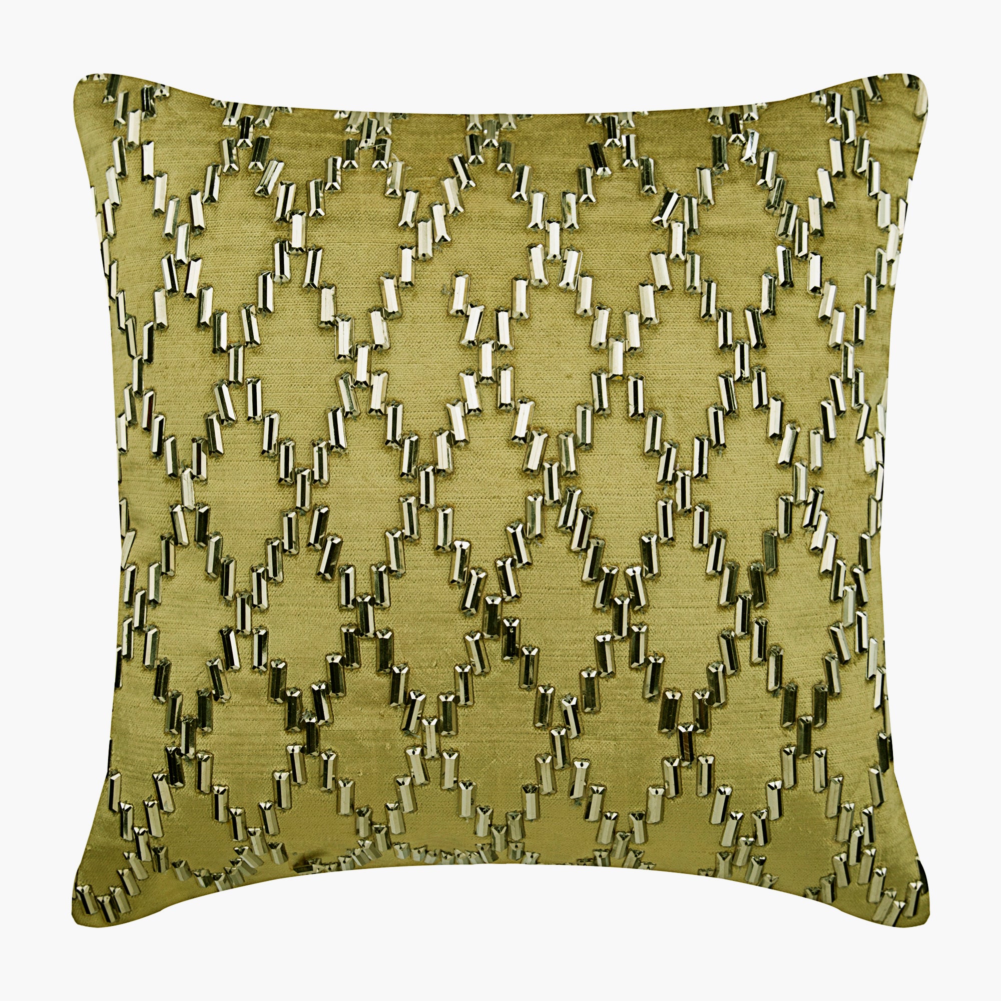 Rhinestone Jaal Pillow Cover