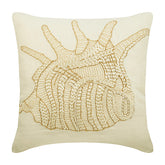 Royal Sea Shell Pillow Cover