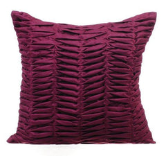 Stone Grey Wind Folds - Stone Gray Suede Decorative Euro Sham