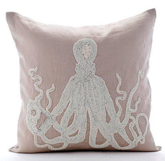Sea Themed Pearl Cushion Covers