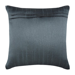 Silver Bullets - Gray Art Silk Throw Pillow Cover