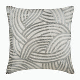 Silver Chains Pillow Cover