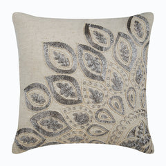 Silver Charmer Pillow Cover