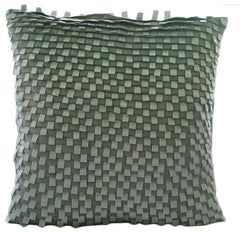 Silver Gray Lining Pillow Cover