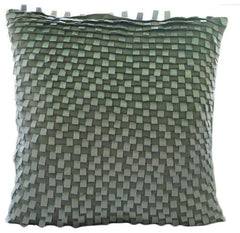 Silver Gray Lining Euro Sham