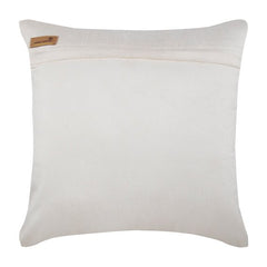 Silver Moons - Ivory Art Silk Throw Pillow Cover