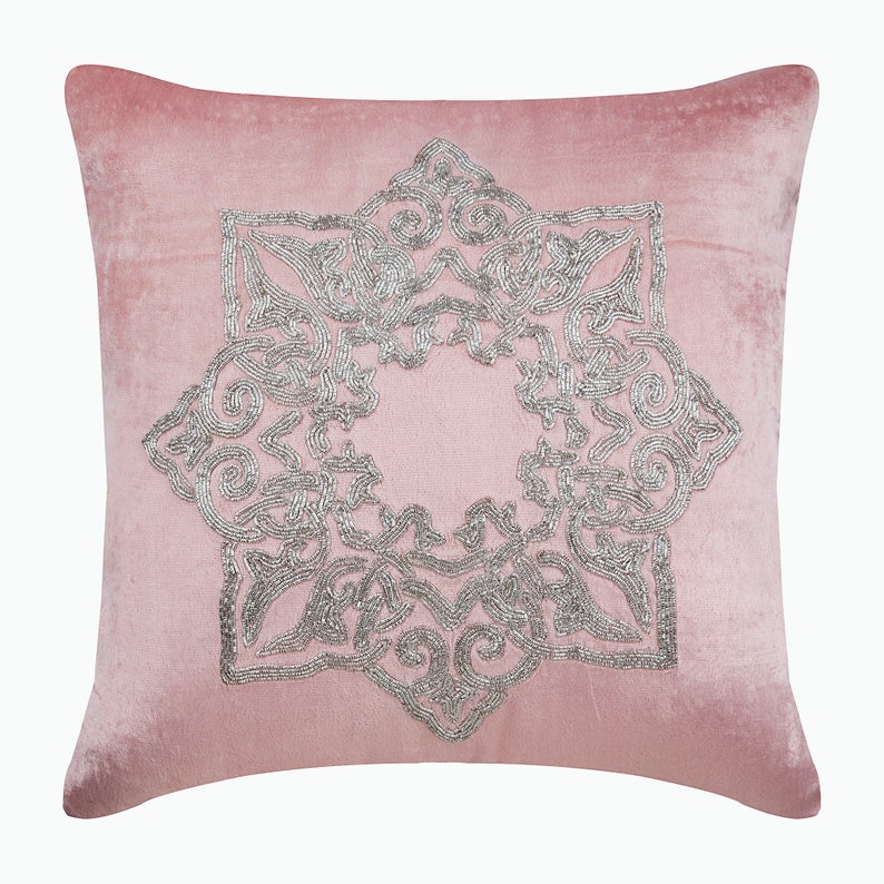 Silver Plated Pillow Cover