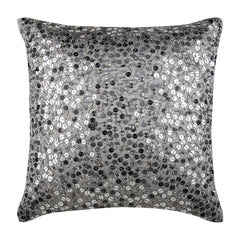 Silver Shine Silk Decorative Euro Sham