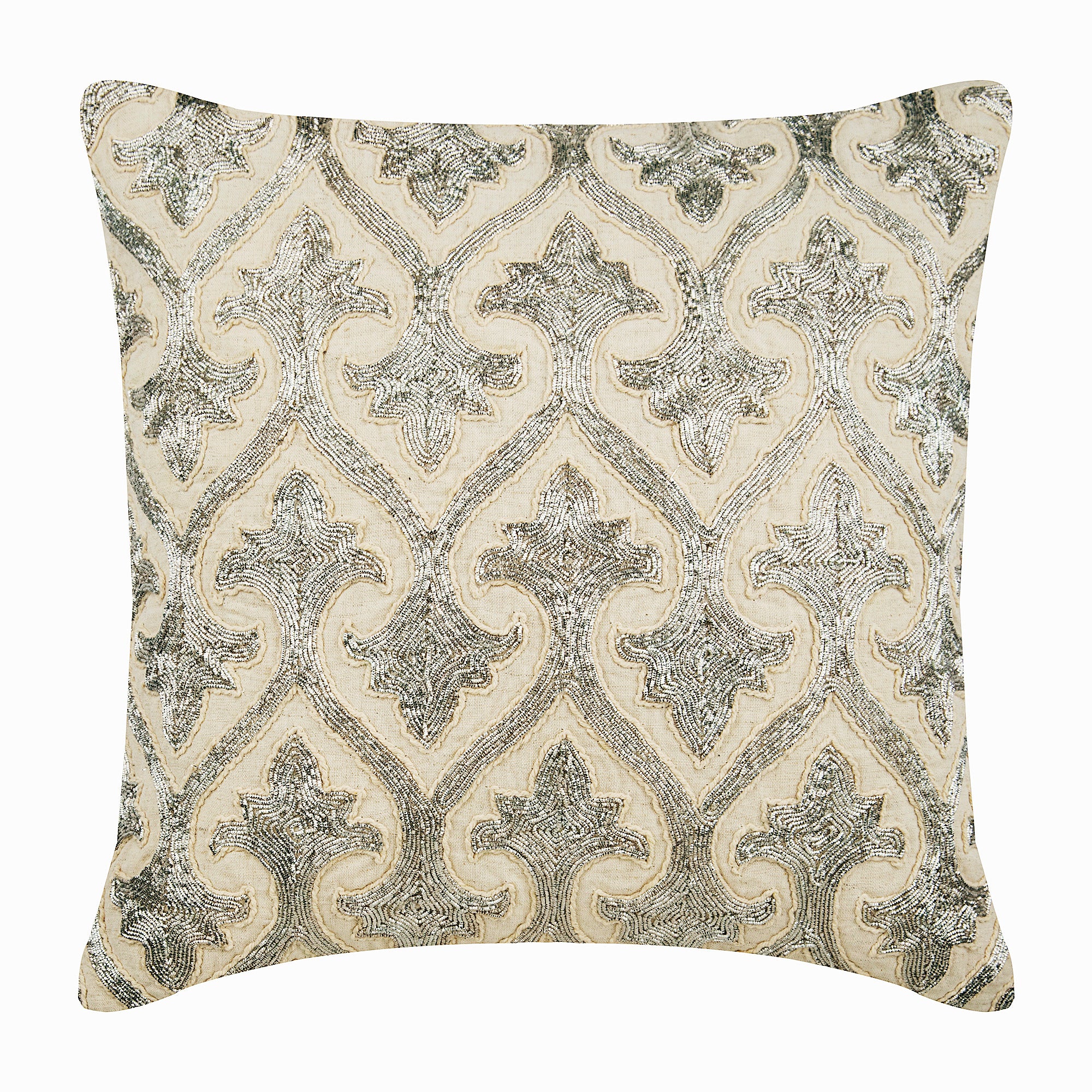 Silver Twinkles Pillow Cover