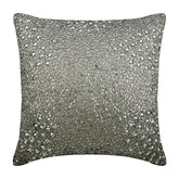 Silver Wedding Pillow Cover