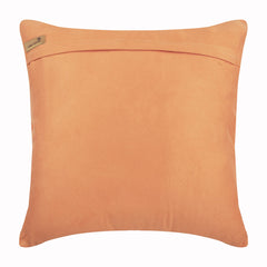 Smoked Salmon - Orange Faux Suede Decorative Euro Sham