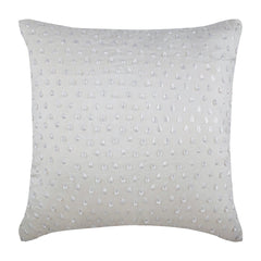 Snow Queen - White Art Silk Decorative Euro Sham