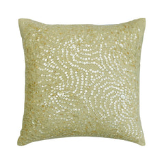 Natural Beige Cotton Linen Throw Pillow Cover Splash Of Paradise