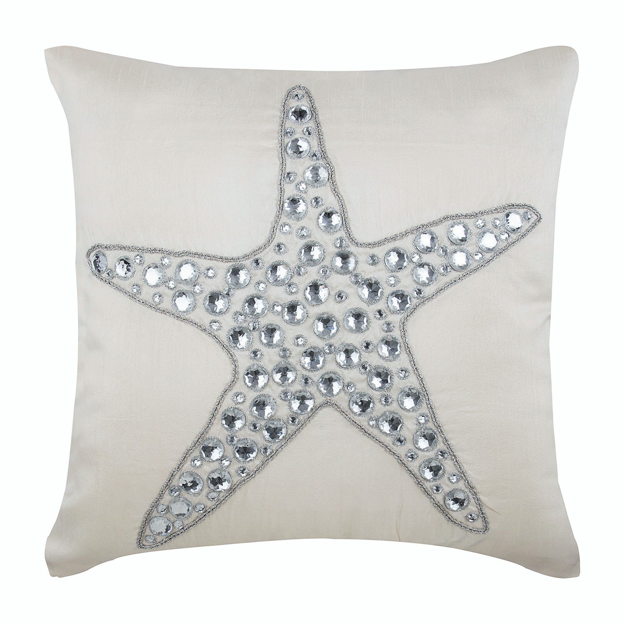 Starfish Crystals Pillow Cover