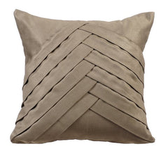 Stone Grey No Limits No Lines Pillow Cover