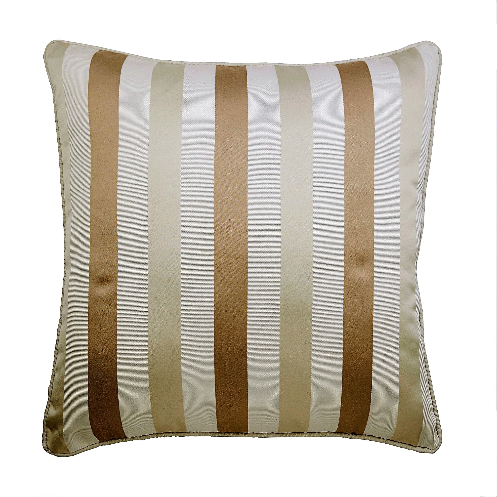 Striped With Beige Pillow Cover