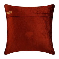 Sumac Gold - Rust Velvet Throw Pillow Cover
